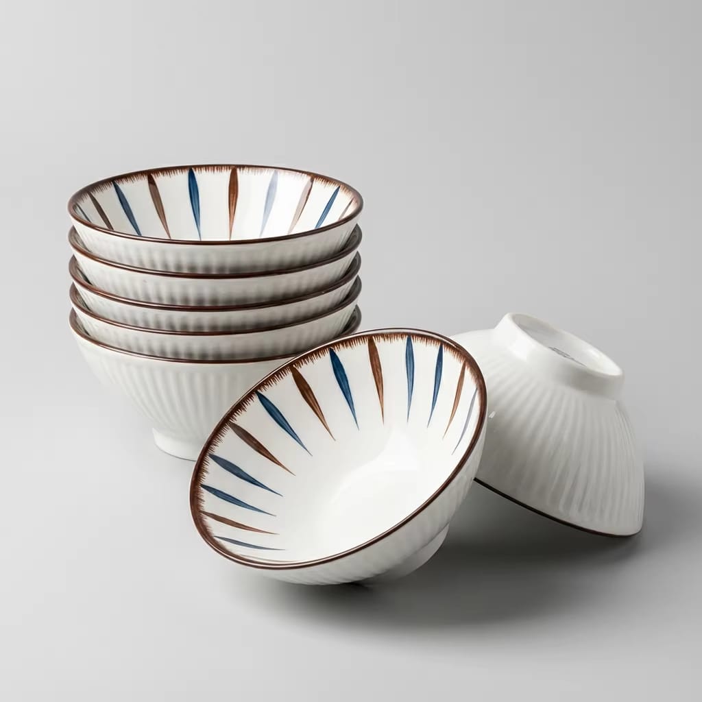 7.5 inch Unique Classy bowls.  6pcs for ~Ksh.1599~  ksh.1150‼️