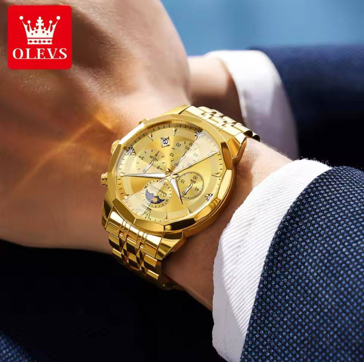 ♨️🎩ROLEX GENTS WATCH *KES 1,999*♨️🎩  ✅Date Display ✅Water resistant  ✅Battery powered  ✅Stainless steel  🎁EXECUTIVE BOXES AVAILABLE 300&400🎁  ✍️✍️Engraving services available ✍️✍️ - Image 2