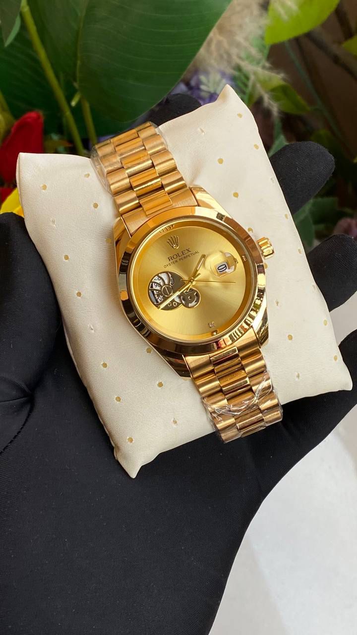 🎀⏰ROLEX LADIES WATCH *KES 1,999*⏰🎀  🔹Day and Date Display 🔹Water resistant 🔹Battery powered  🔹Stainless steel - Image 5