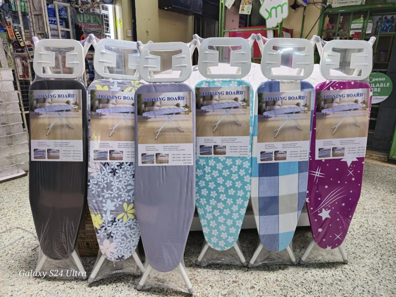Imported Adjustable compact folding vertical ironing board/table