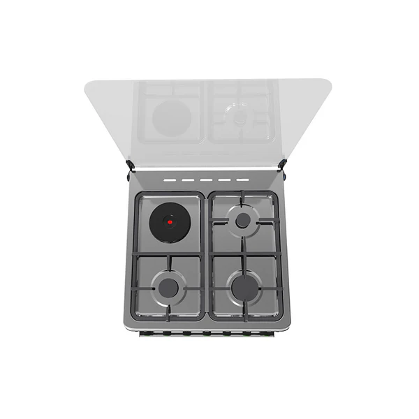 syinix 60by60 3+1 standing cooker  with electric oven - Image 3