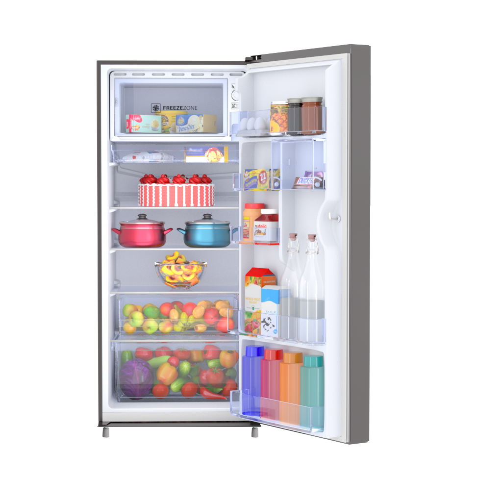 Haier 190L Single Door Fridge HRD-1954PMG - Image 3