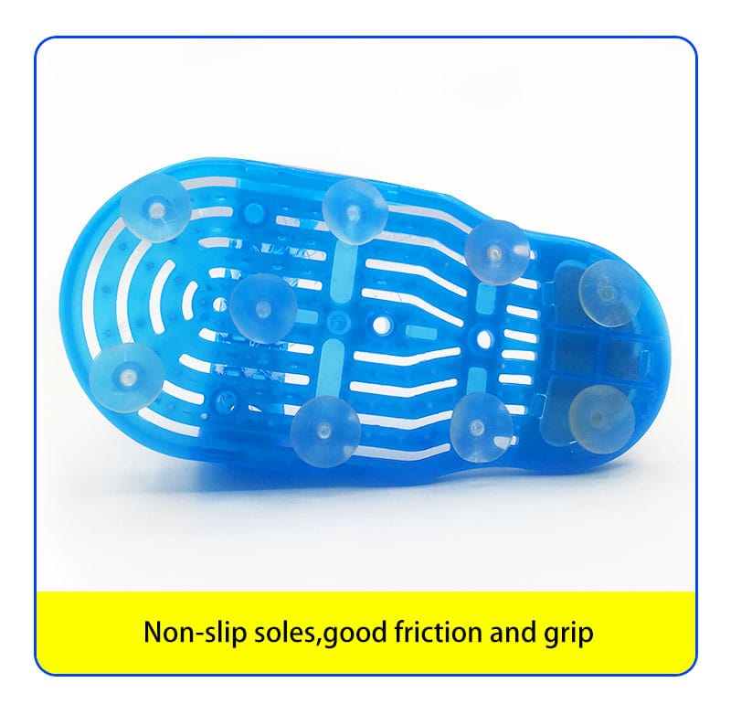 Plastic Bath Shower Feet Massage Slippers - Image 5