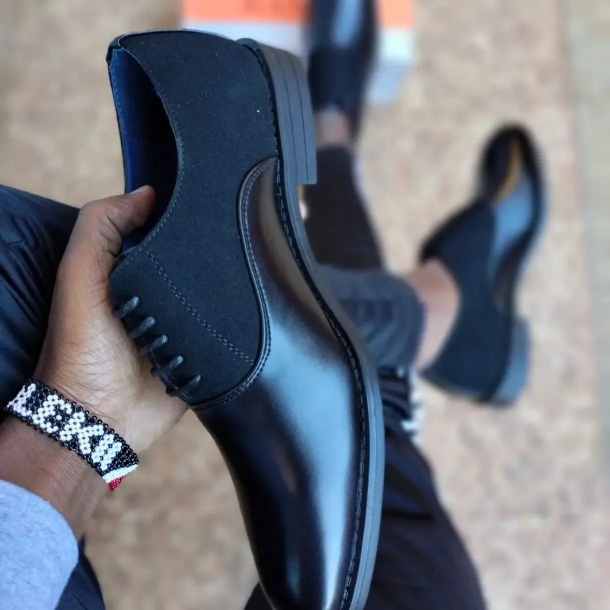 Italian Kanly Men Official shoes brown - Image 3