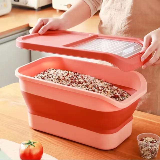 Collapsible cereals storage container - Image 5