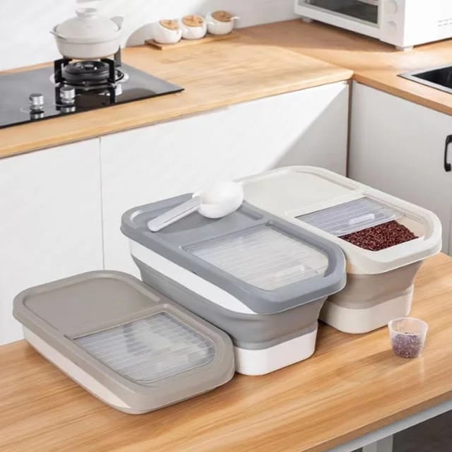 Collapsible cereals storage container - Image 2