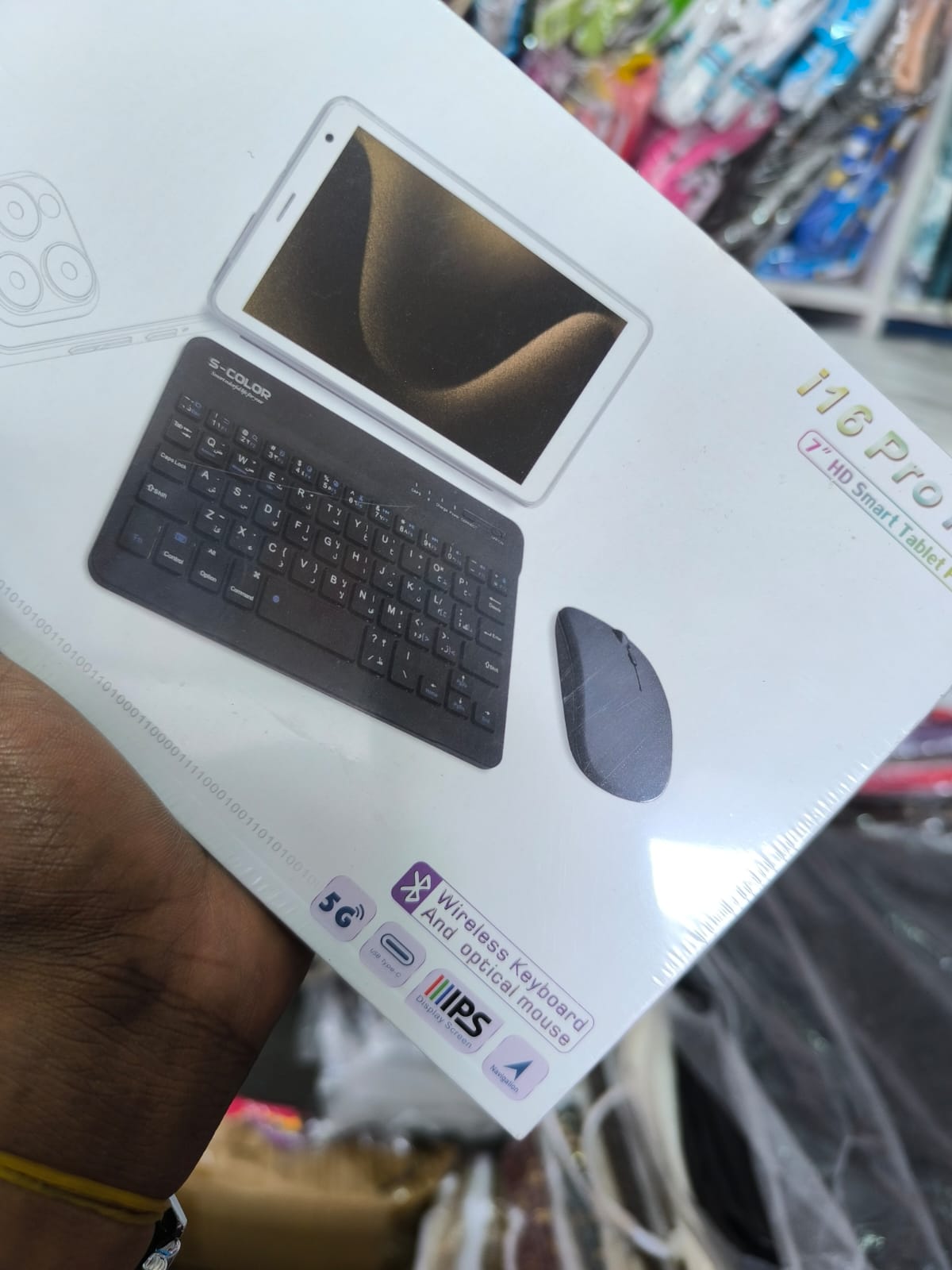 i16 pro max tablet s-color 16gb+512GB +free wireless mouse - Image 2