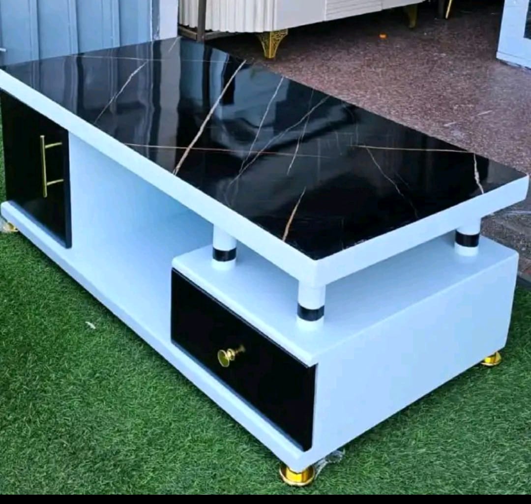 COFFEE TABLE  With Glass/Marble Topping 🥳🔥🔥With Stools