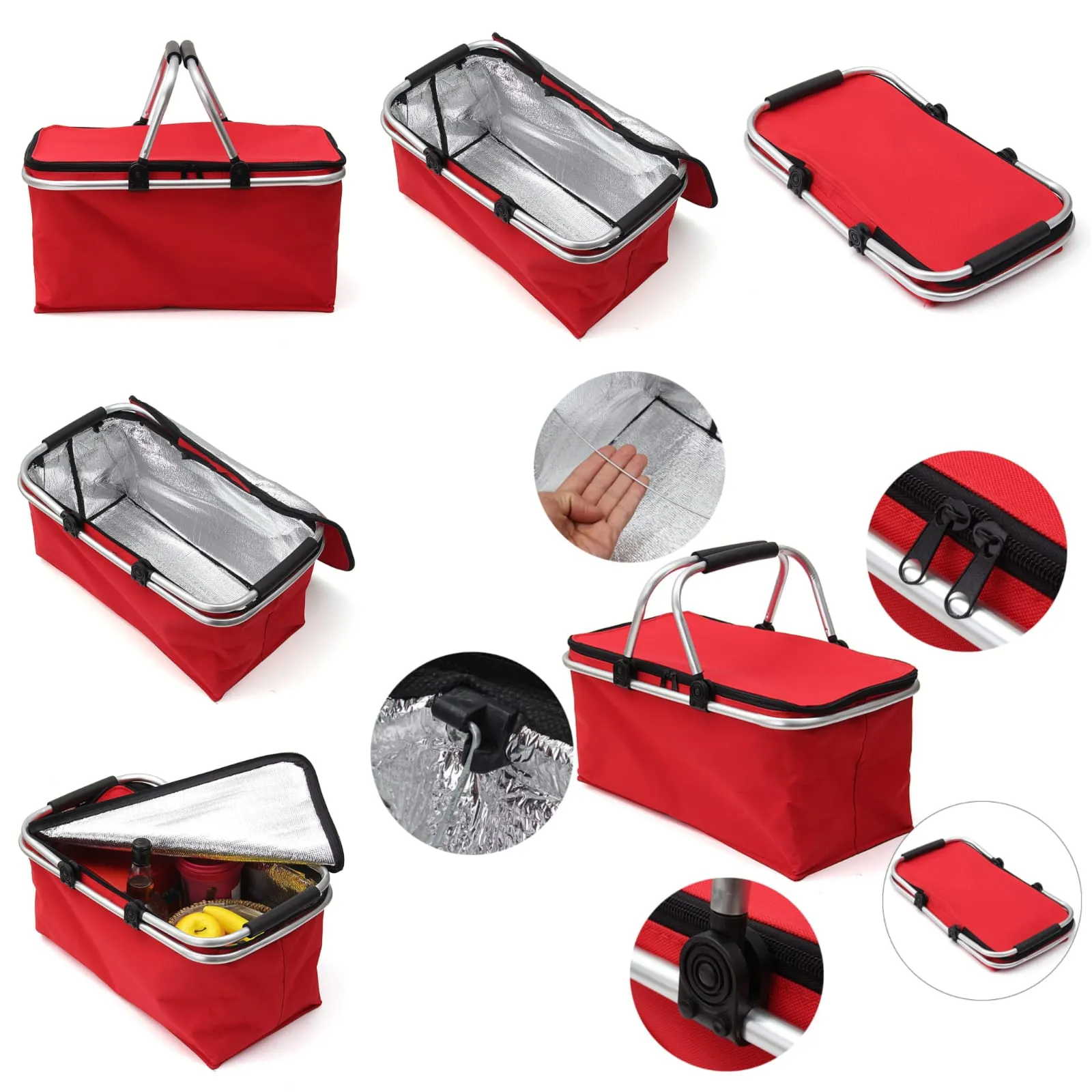 Foldable Picnic Basket with thermal function