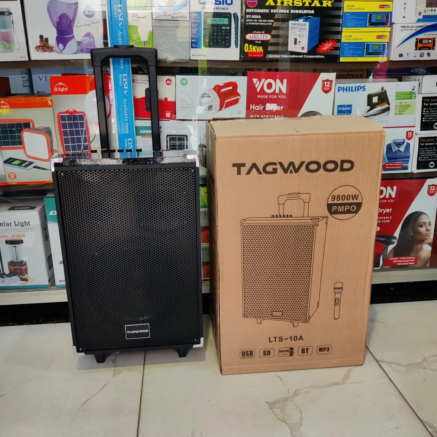 TAGWOOD 10 INCHES TROLLEY SPEAKER 10" Trolley Speaker LTS-10A
