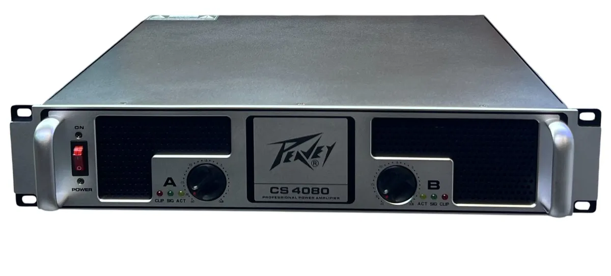 Peavey CS 4080HZ Dual-Channel Professional Power Amplifier – 4080W Bridged Output - Image 3