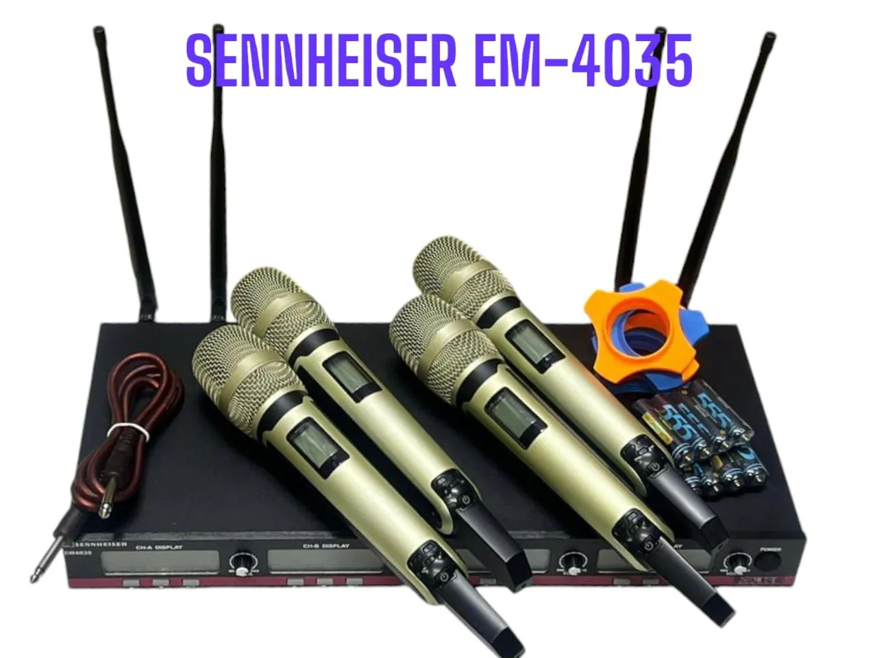 Sennheiser EM 4035 4-Channel UHF Wireless Microphone System | Professional Multi-Mic Solution