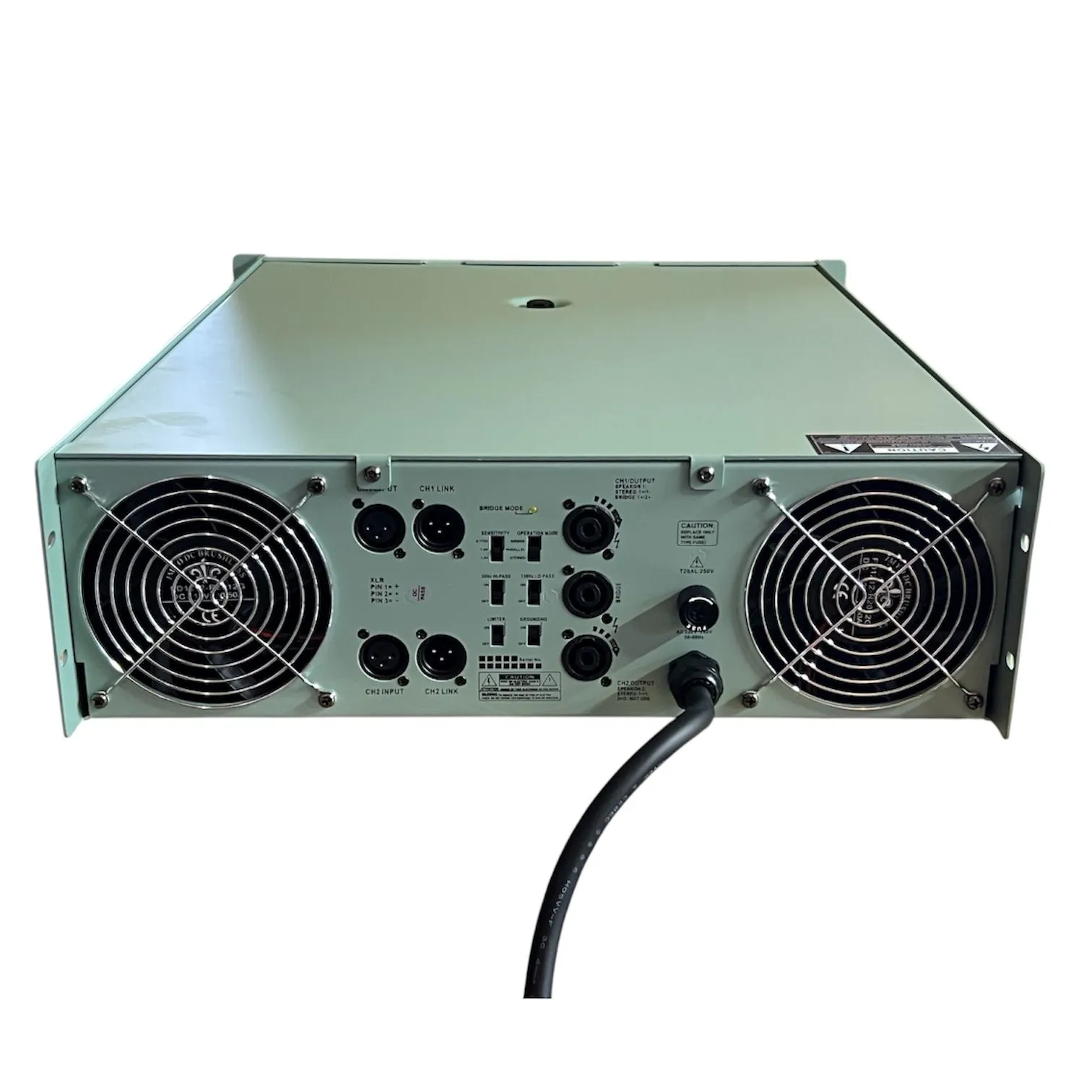 Morgan Sound 39.9 Class H professional power amplifier.