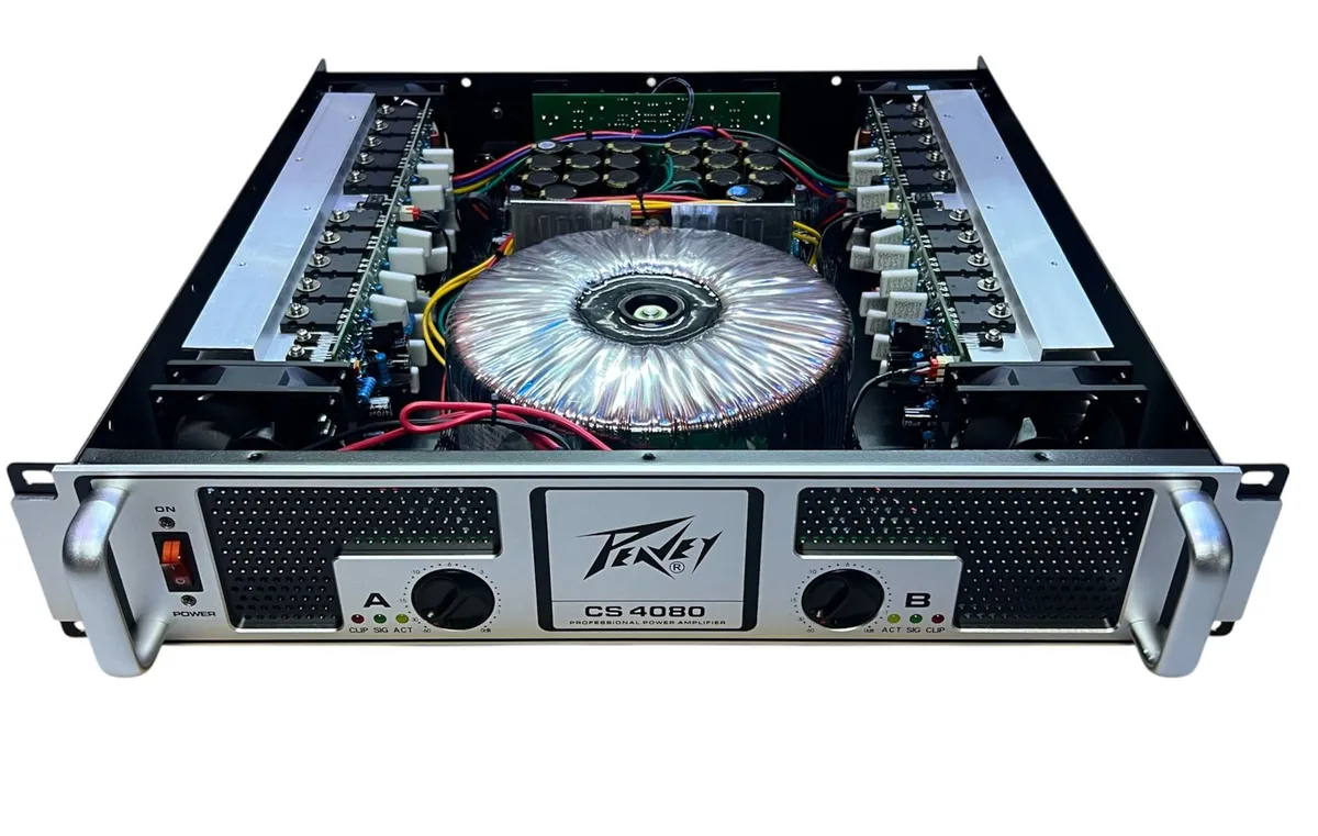 Peavey CS 4080HZ Dual-Channel Professional Power Amplifier – 4080W Bridged Output - Image 4