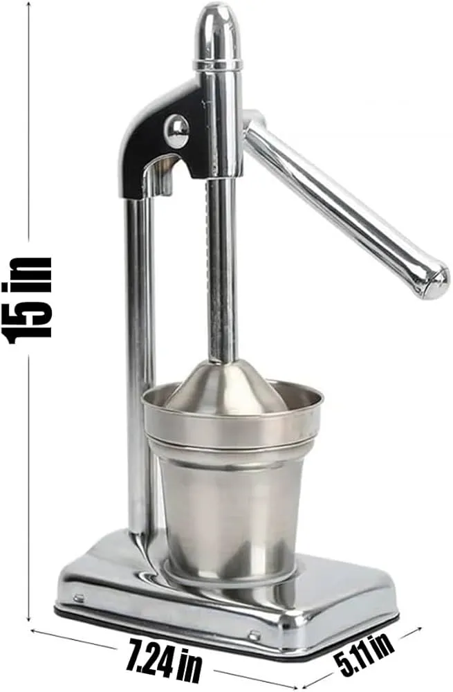 New arrival💐🎪  💫heavy duty Metallic manual citrus juicer stand machine now available in 4 colours - Image 2
