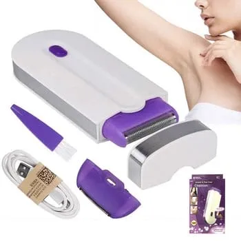 NEW ARRIVALS🎊🎊  🌹High quality Rechargeable USB yes Finishing touch hair shaver - Image 2
