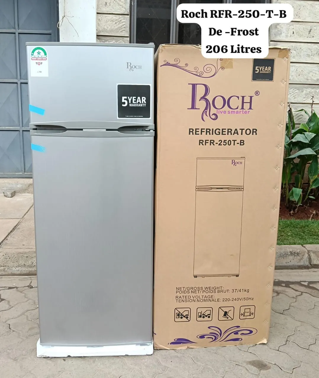 Roch RFR-250-T-B 2 door (206 Litres )
