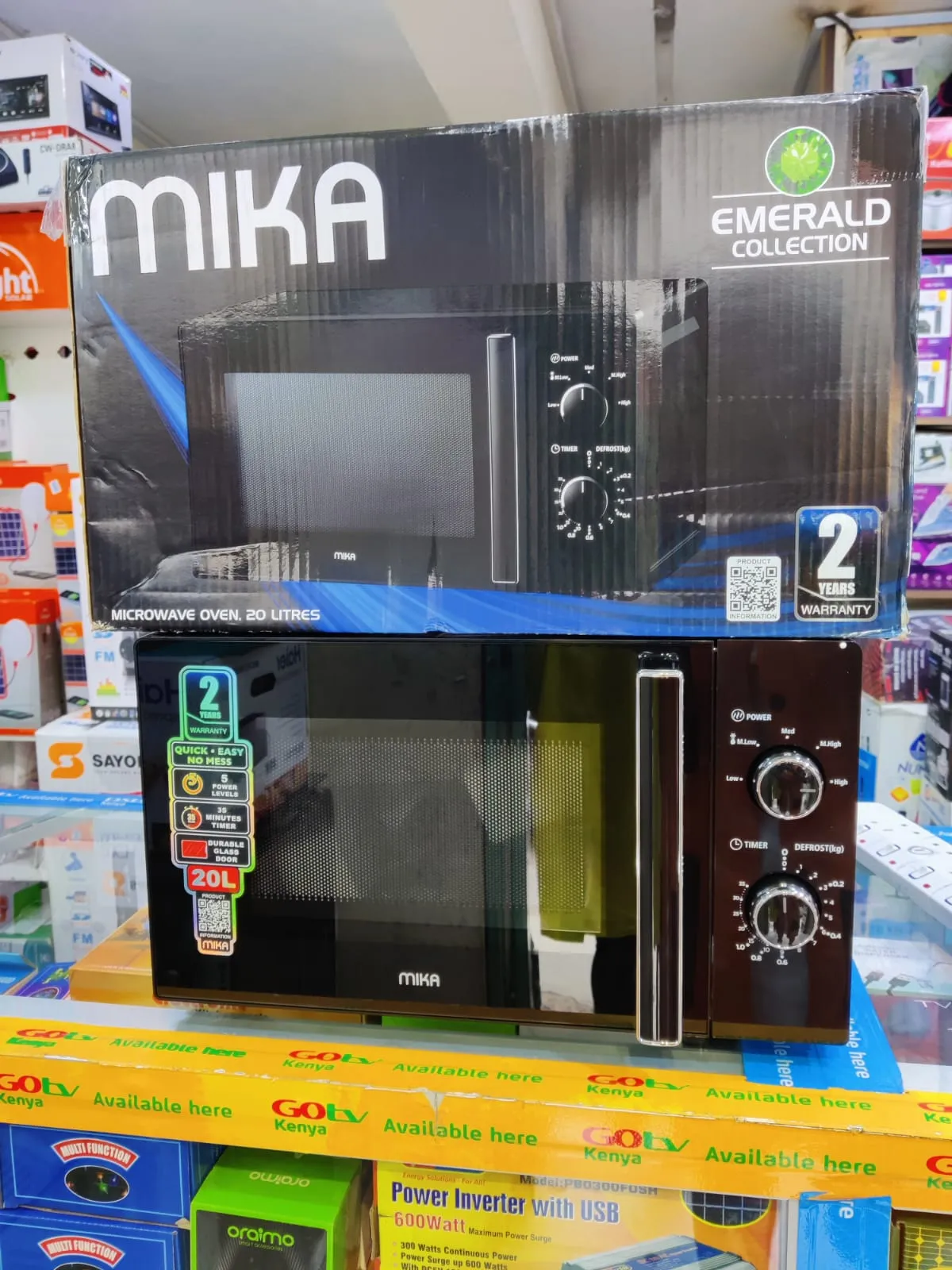 Mika Analog Microwave – 20L Emerald Collection