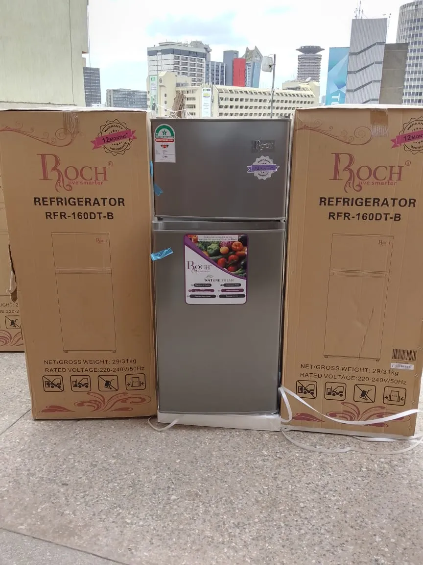 Roch 128litres RFR-160DT-B double door Refrigerator