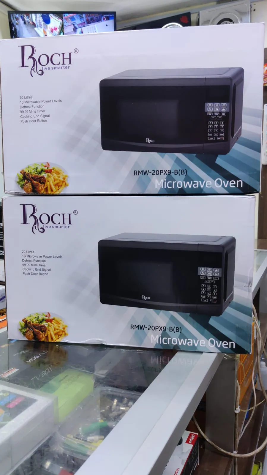 Roch Microwave Digital 20l Black 700W RMW-20PX9