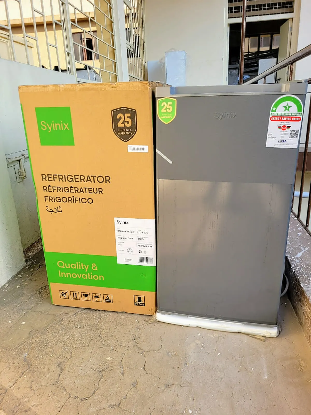 90L Single Door Refrigerator FD115SDS – Compact & Energy-Saving Fridge