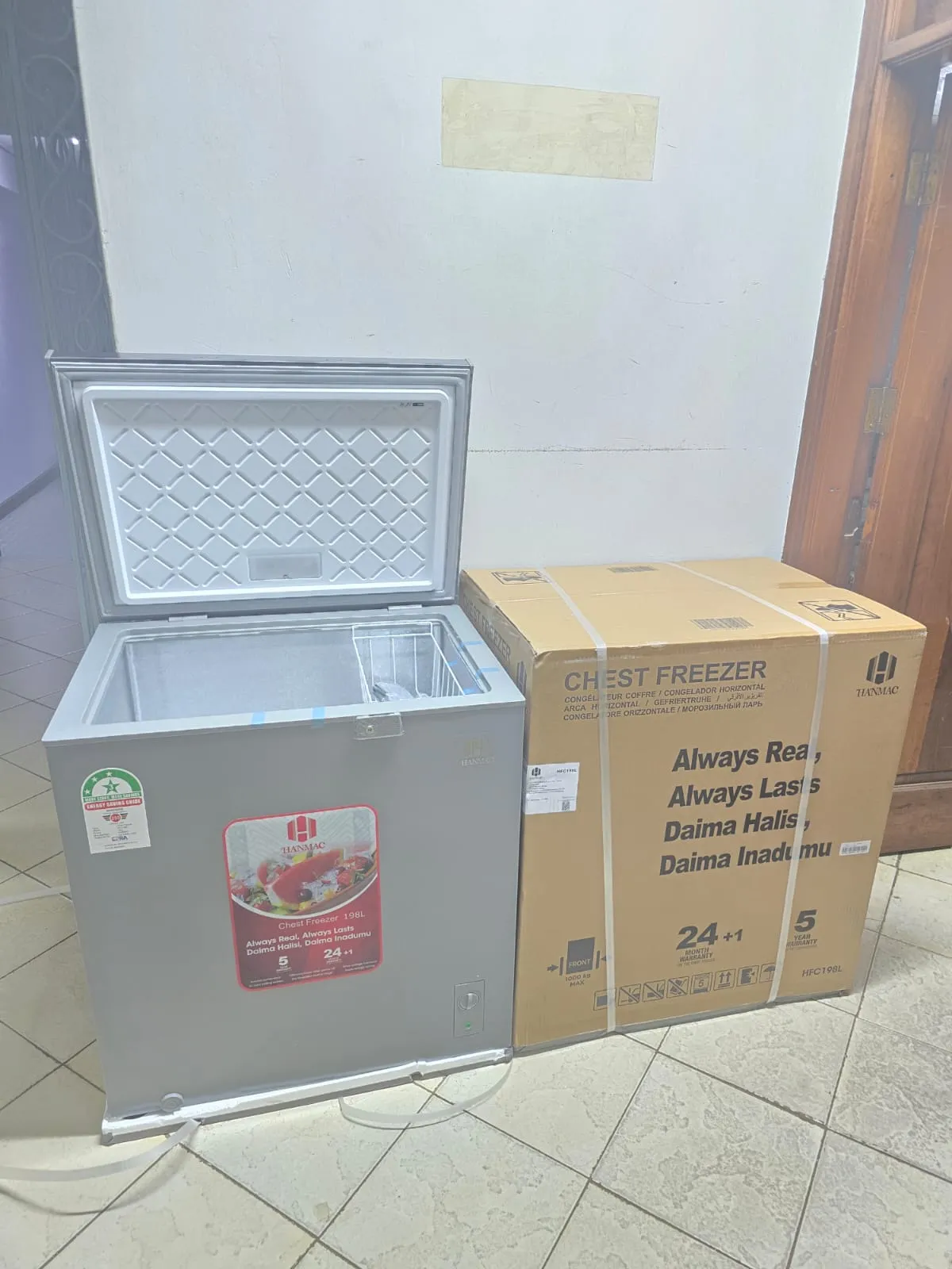 🔥200 litres Hanmac deep freeze