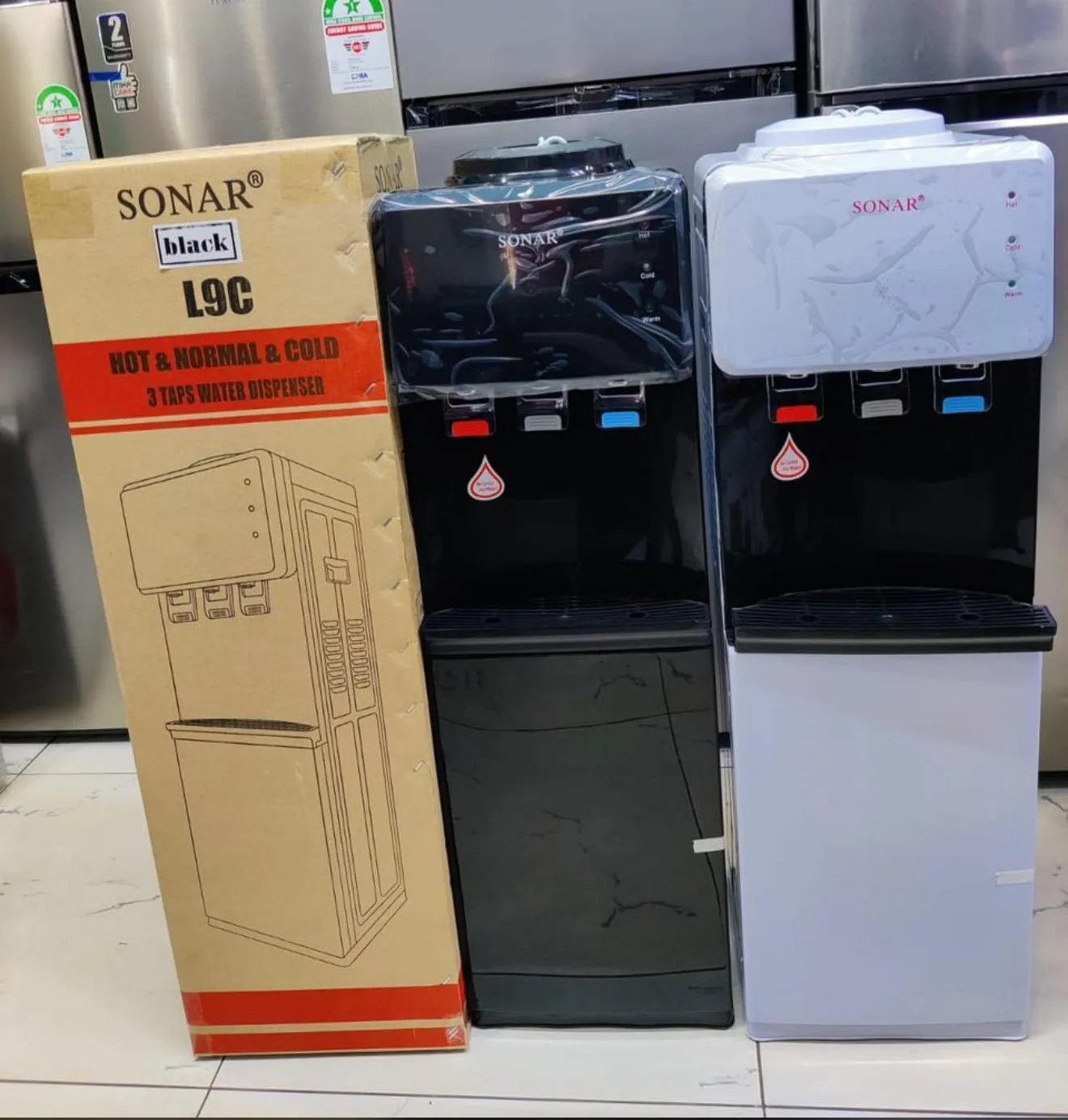 🔥Sonar L9c hot,normal and cold standing dispenser Available in white and black