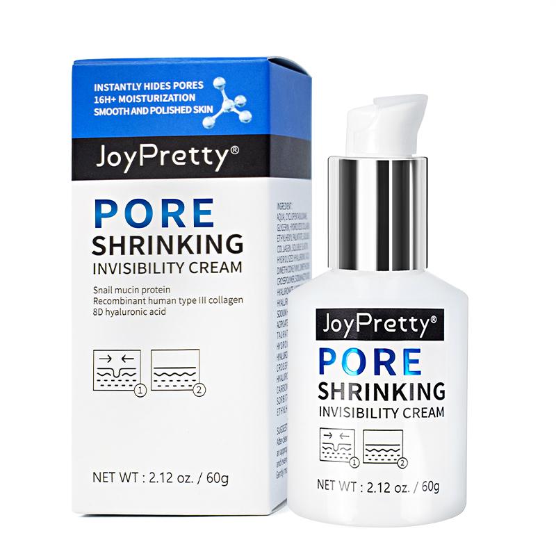 JoyPretty Pore Shrinking Invisibility Cream, Oil Control Firming Pore Minimizer Serum, Moisturizing Pore Invisible Cream, Tightens Pores