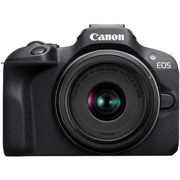 Canon EOS R100 Mirrorless Camera – 18-45mm Lens