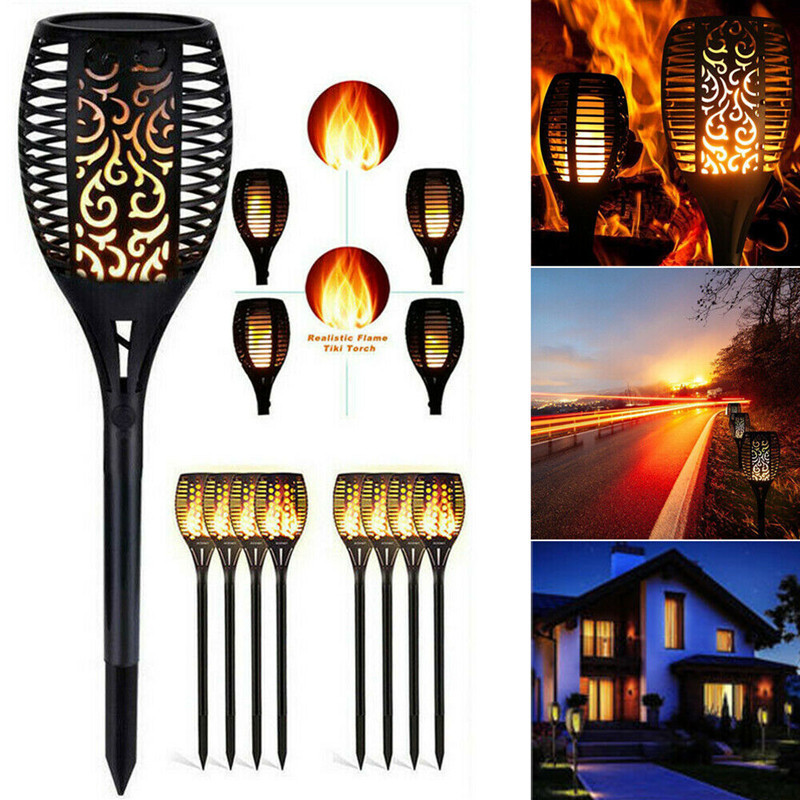 Solar Torch Light Dancing Flickering Flame Solar Lights