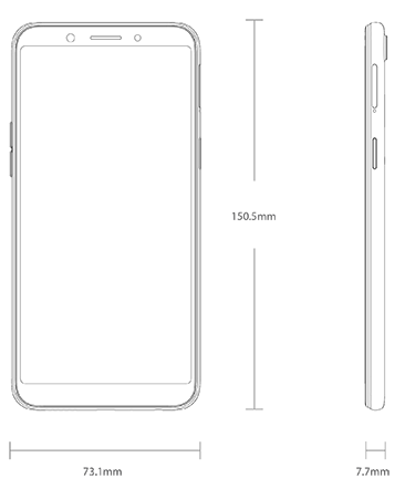 Oppo A83 4GB RAM+64GB Refurbished -4G LTE Dual SIM-5.7-inch- Face Unlock -Blue - Image 5