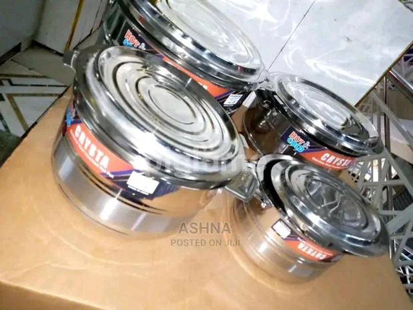4pcs CRYSTA stainless Steel hotpot - Image 2