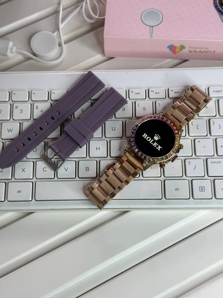 Rolex smartwatch unisex Rainbow Di - Image 3