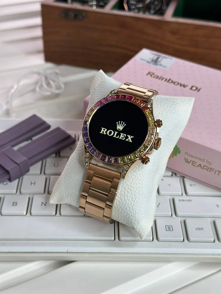 Rolex Rainbow Di smartwatch unisex - Image 4