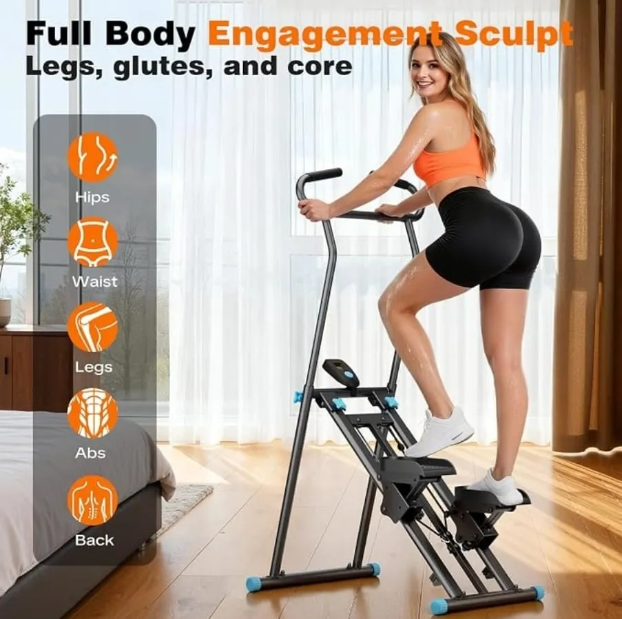 Stair Stepper Climber Stride Machine for Home Gym with Adjustable Resistance - Image 2