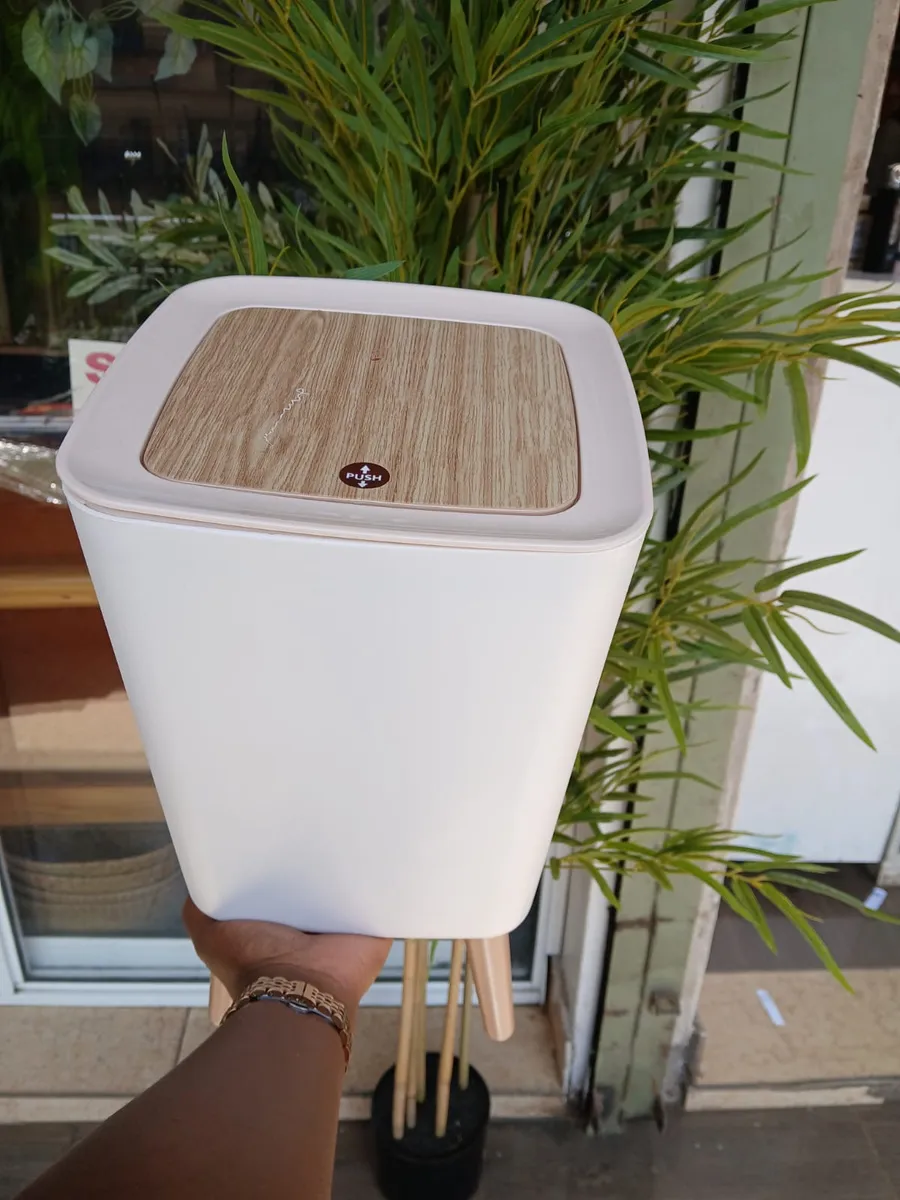 Nordic Rectangular Trash Bin - Image 3