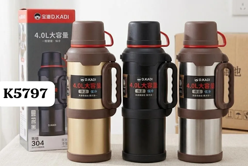 Main image of D.KADI 4.0L Insulated Thermos Flask