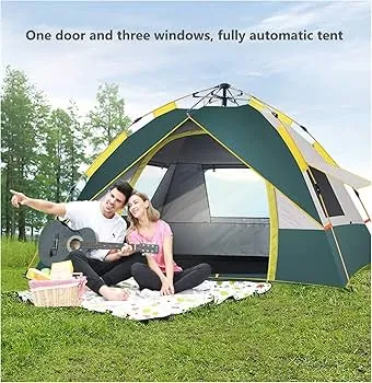 Green Automatic Dome Camping Tent - Image 2