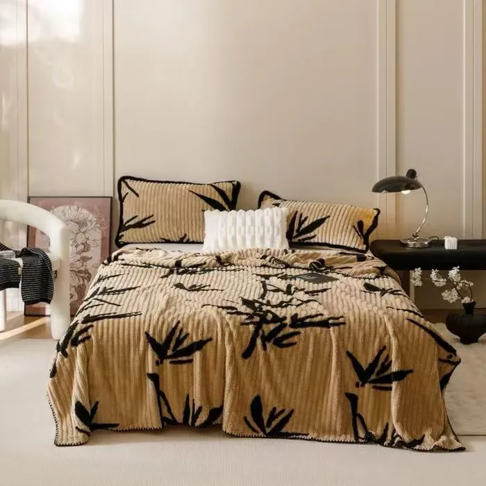 Floral Theme Fleece Blanket - Image 2