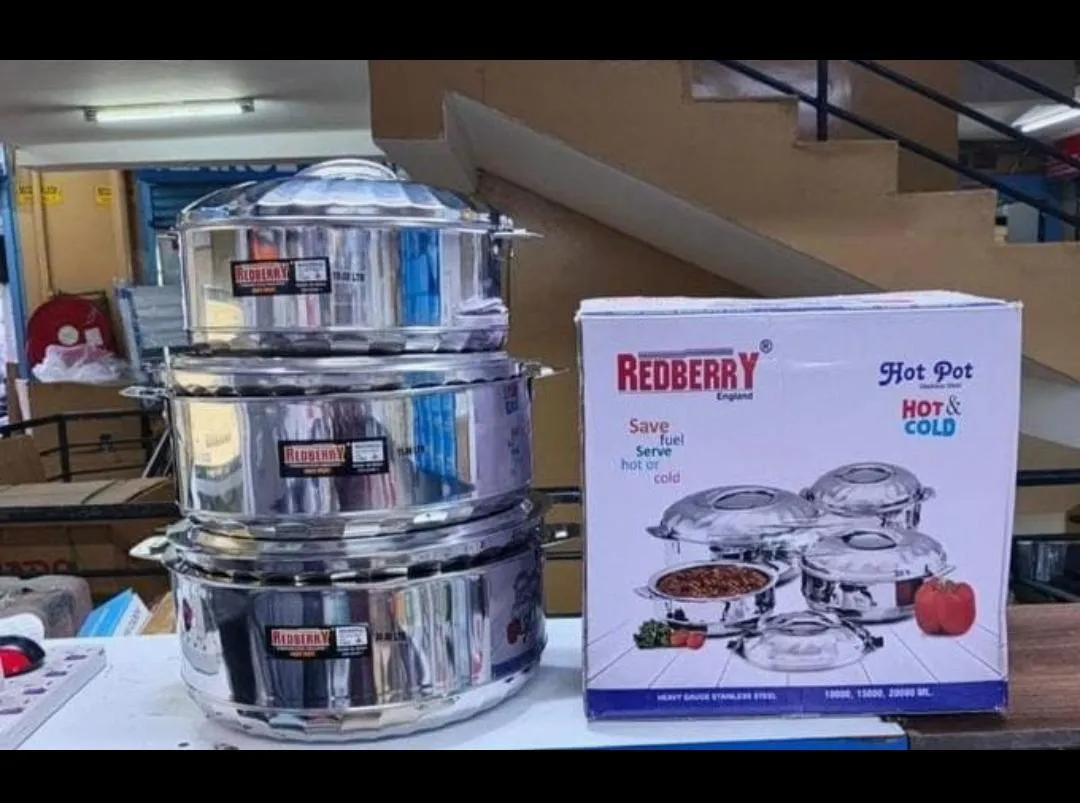 Redberry Stainless Steel Hot Pot Set