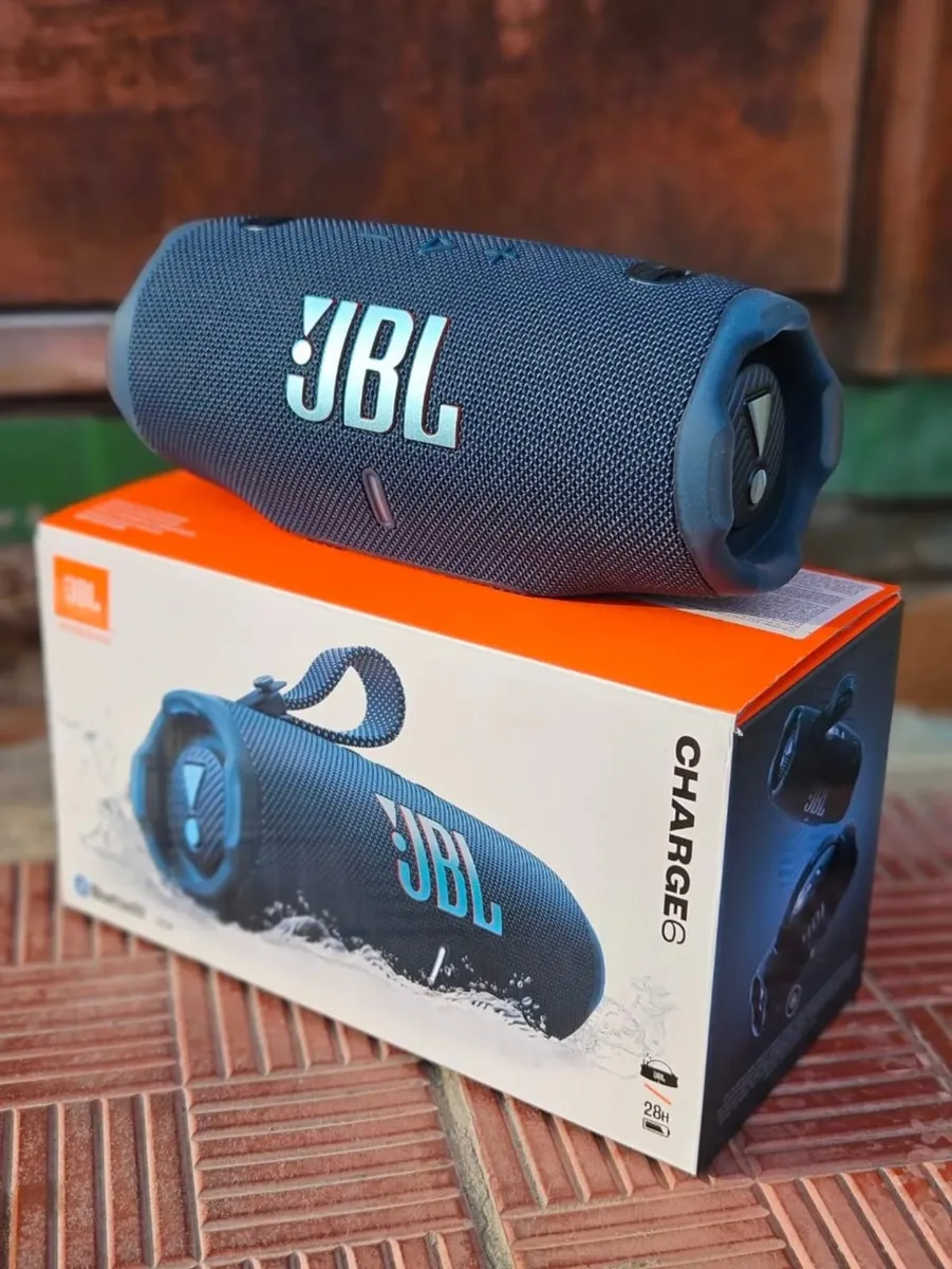 JBL Charge 6 Portable Bluetooth Speaker (Blue) - Image 2