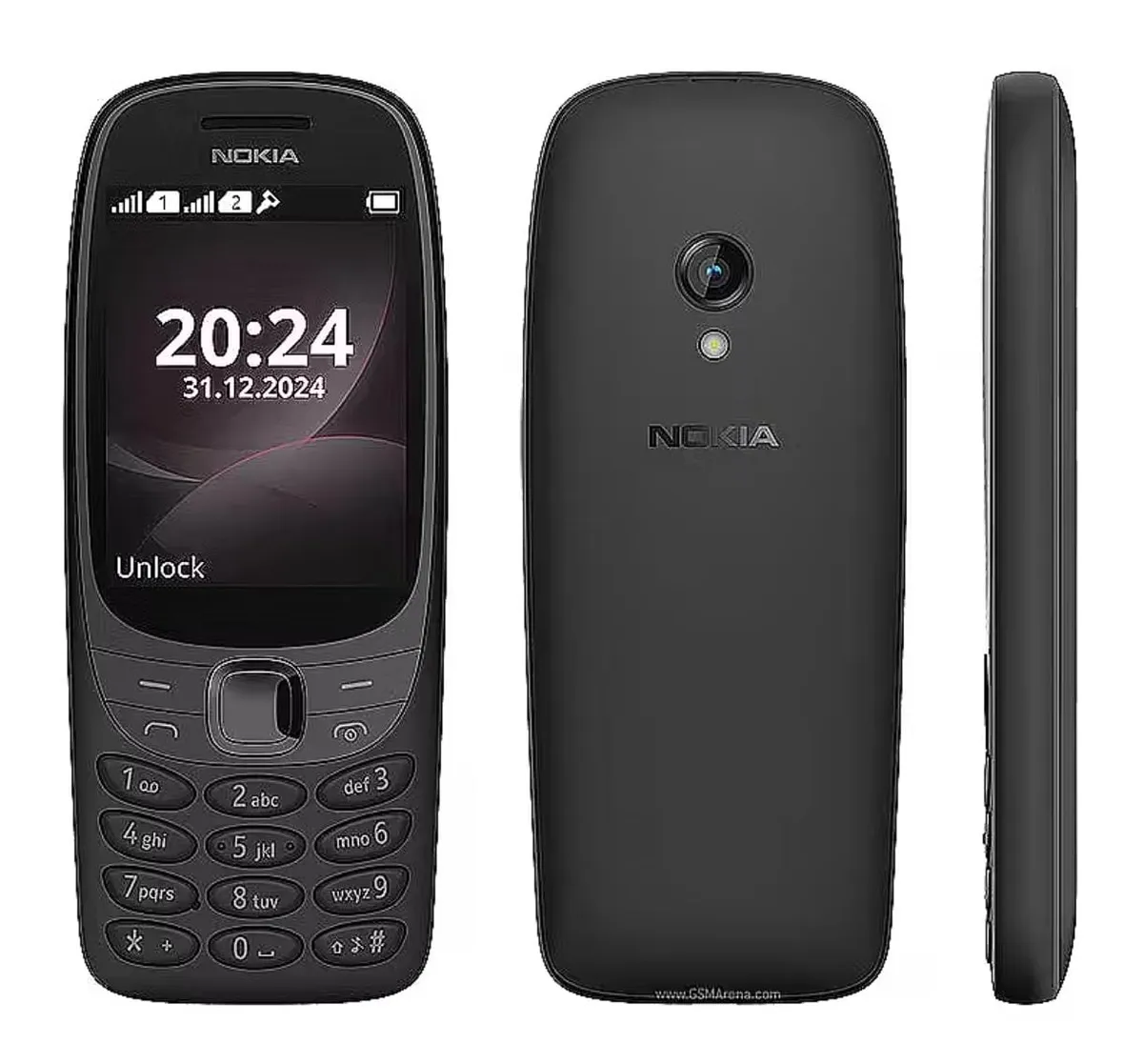 Nokia Black Feature Phone - Image 2